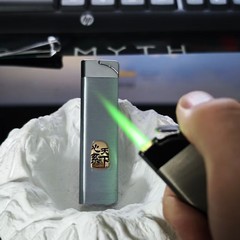 网红手工心系天下打火机金属防风绿焰打火机高奢礼物现货一件代发