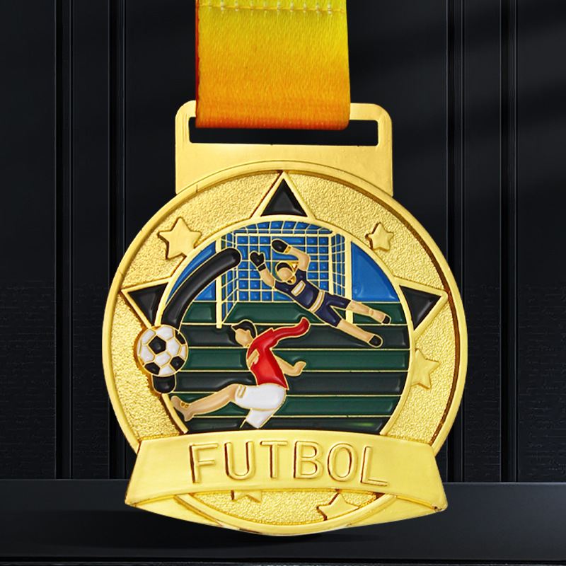 Medalla de aleación de zinc hecha a medida, medallas de fútbol, baloncesto, béisbol, medallas de honor metálicas