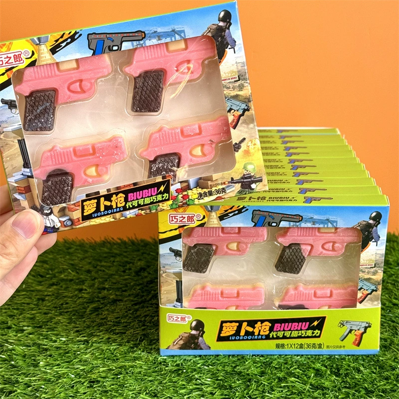 2 юаней редька нож шоколад Супермен Отто Детская сеть Красные закуски от масла какао супермаркет школьные конфеты оптом