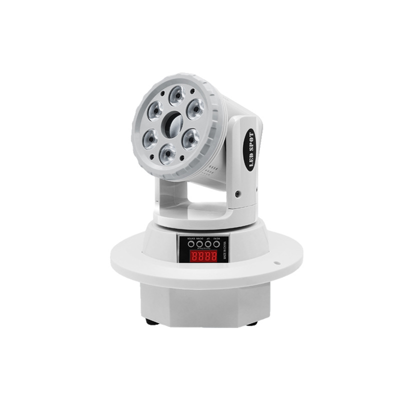 Wenjing Doble Estrella KTV lámpara de flash habitación privada Luz de haz inteligente luz principal móvil de la boda LED teñido patrón barra de luz