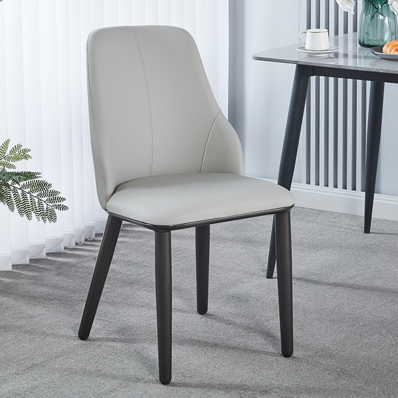 Silla de comedor moderna y simple silla de comedor de lujo ligera silla de comedor silla de mahjong confortable silla de recepción silla de hotel