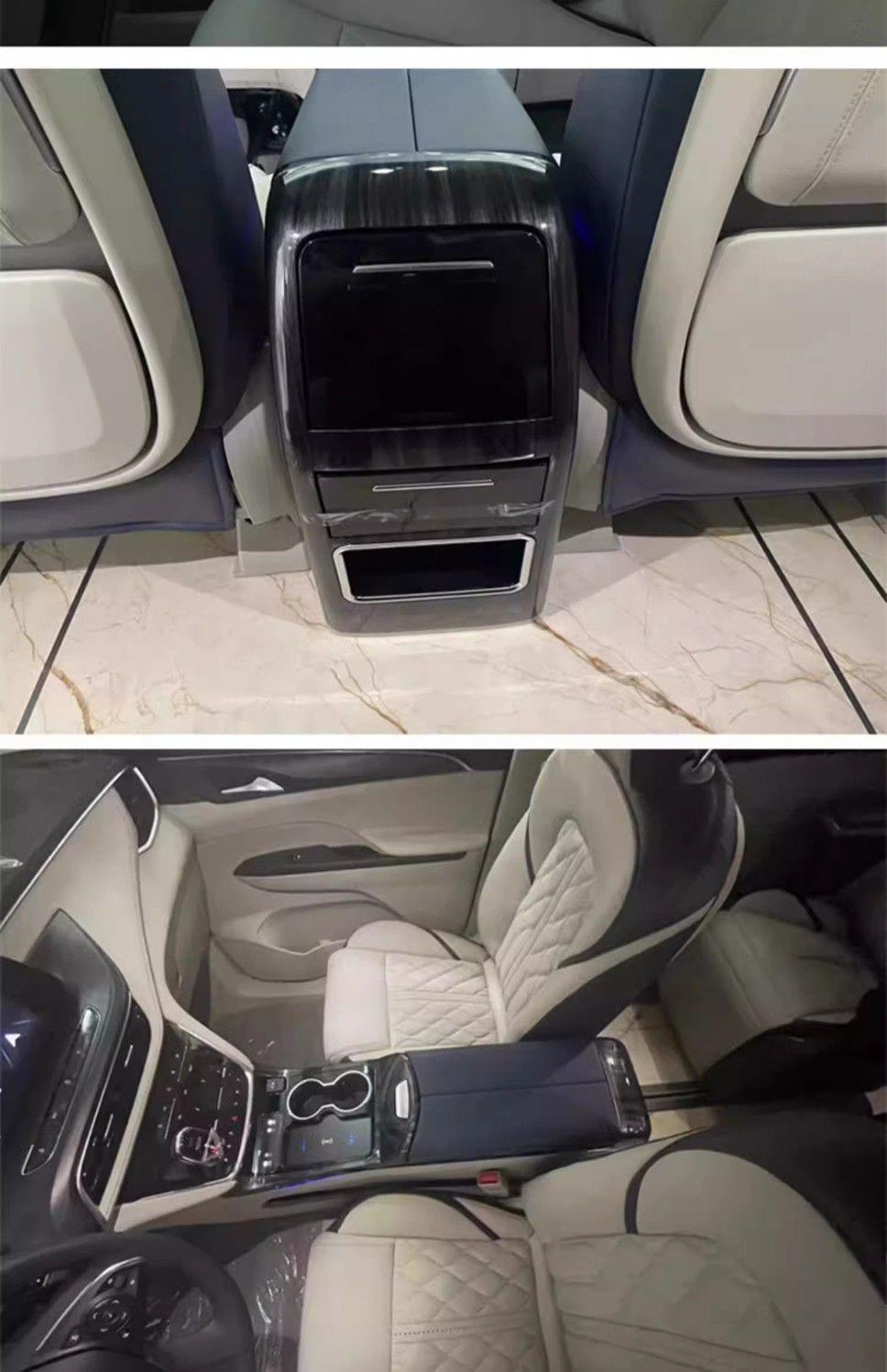 Buick Gl8 Armrest Box with Refrigerator Es Lu Shang 653 Central Armrest Box 652t Fathead Fish Center Console Modification Accessories