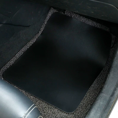 Car repair washable leather floor mats, reusable and maintainable, washable waterproof floor mats (Ayaqaltılar (Kovriklər)) - black-unlabeled