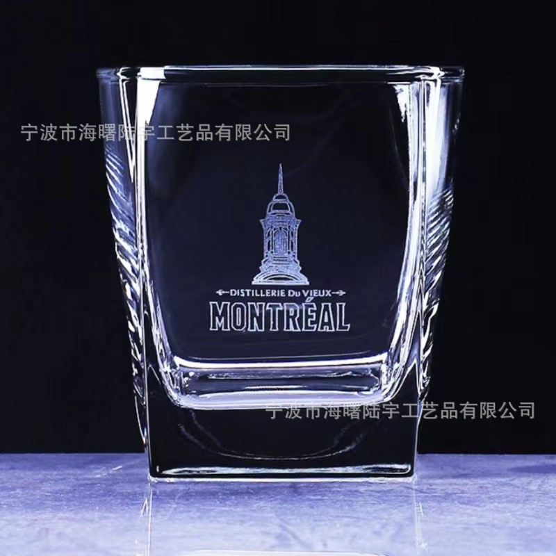 水晶玻璃激光刻字