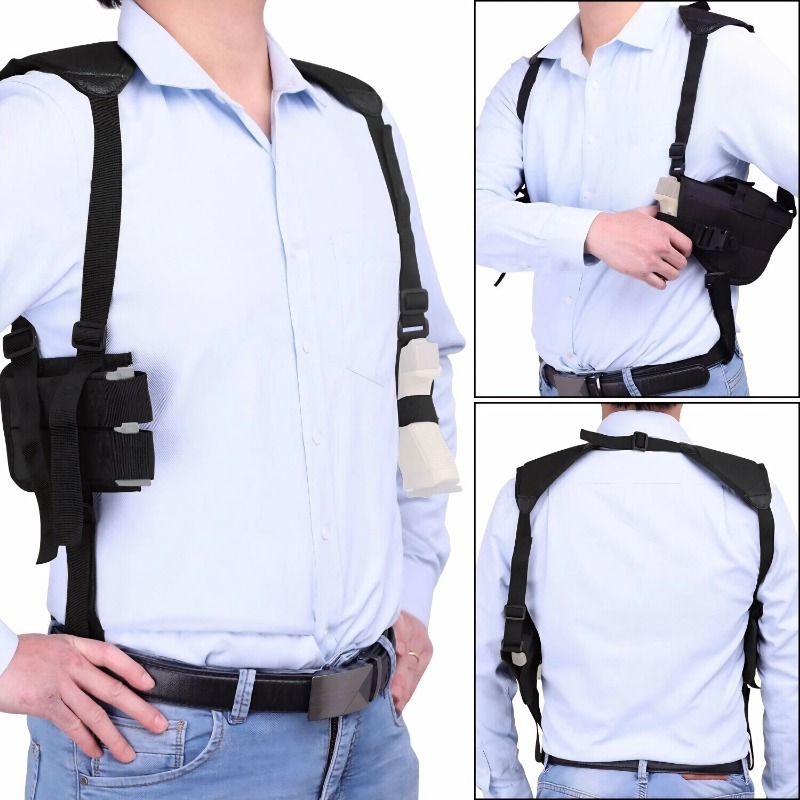 Cubierta de pistola colgante de cinturón táctico para exteriores Cubierta de pistola de extracción rápida universal para manos izquierda y derecha Cubierta de pistola de extracción rápida invisible en la cintura