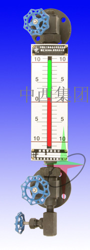 双色水位计 LED照明 型号:SX933-G6.4-SS600-M-DN20-SY