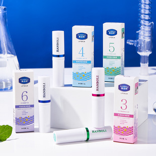 HANBOLI 3456 Vaseline lip balm Moisturizing Lip Care Anti-dry temperature colorless lip balm