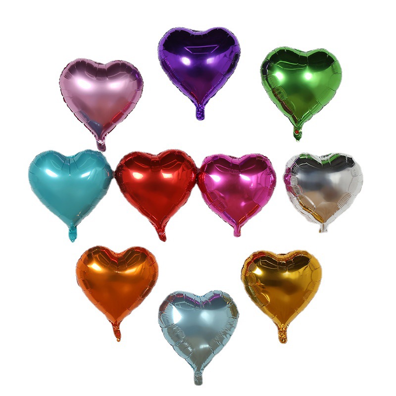 10-inch heart-shaped light plate aluminu...