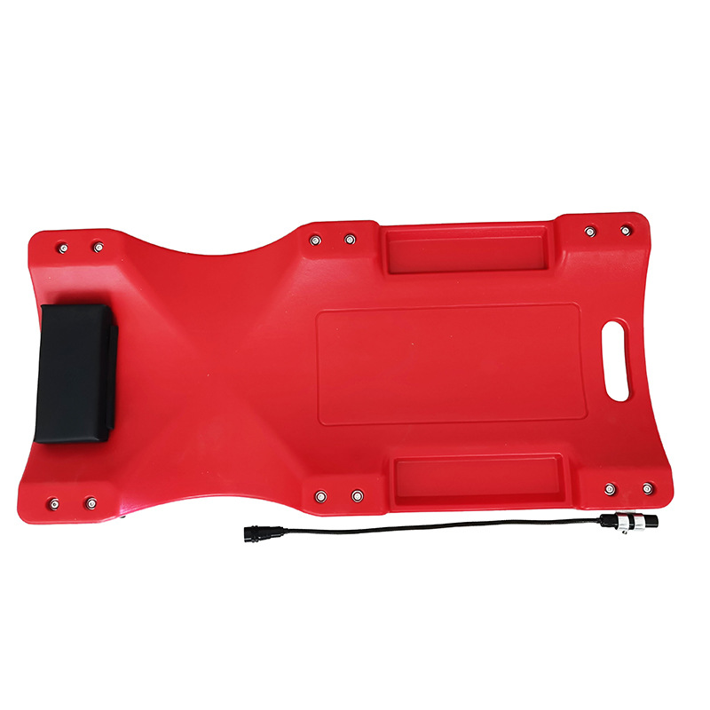 Tablero de reparación de automóviles de 40 pulgadas en stock transfronterizo, tablero de reparación de automóviles engrosado de 36 pulgadas con ruedas universales y luz, tablero deslizante de reparación de automóviles.