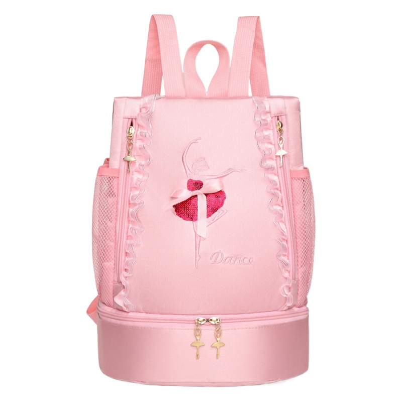 Bolsa de danza nueva mochila para niños bolsa de escuela de ballet Latino bolsa de Baile de Princesa chica imprimible