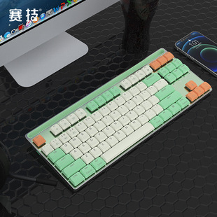 ِ�������S�Cе�I�P Mac�Pӛ��ƽ����X2.4G+�{��+�о� 87�I�Gɫ