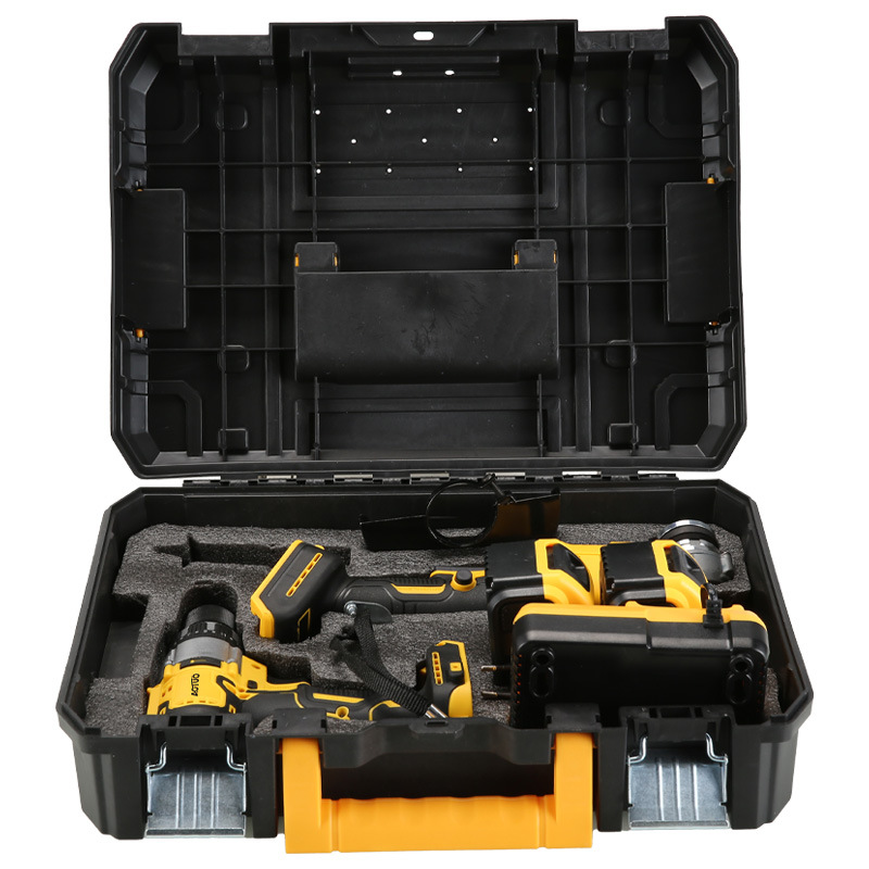 Molino de ángulo de litio sin escobillas transfronterizas rectificador inalámbrico rectificador de alta potencia recargable taladro de carga manual placa eléctrica