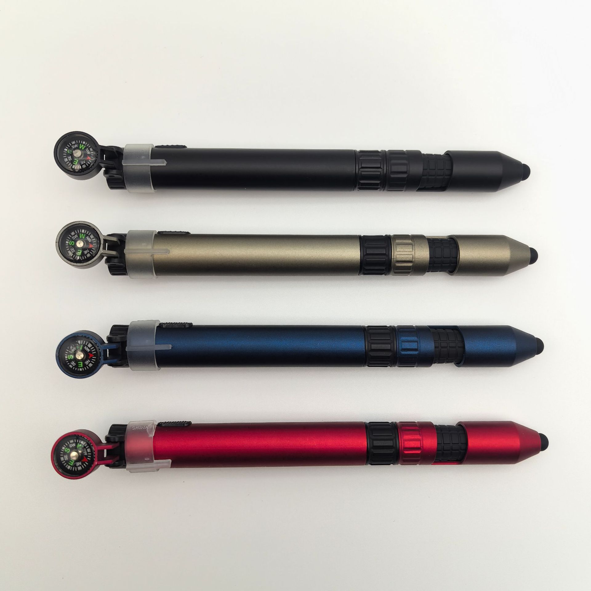 Compás creativa multifuncional seis en uno herramienta lápiz al por mayor