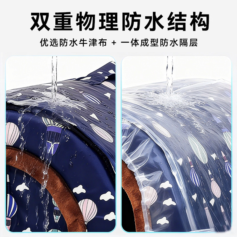 狗窝冬季保暖宠物室外过冬户外防水防寒封闭式安全感冬天流浪狗屋|undefined
