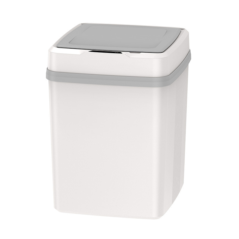 Carefully Selected Smart Sensor Trash Can for Home Use 12L Capacity Compact Office Desk Dormitory Household Garbage