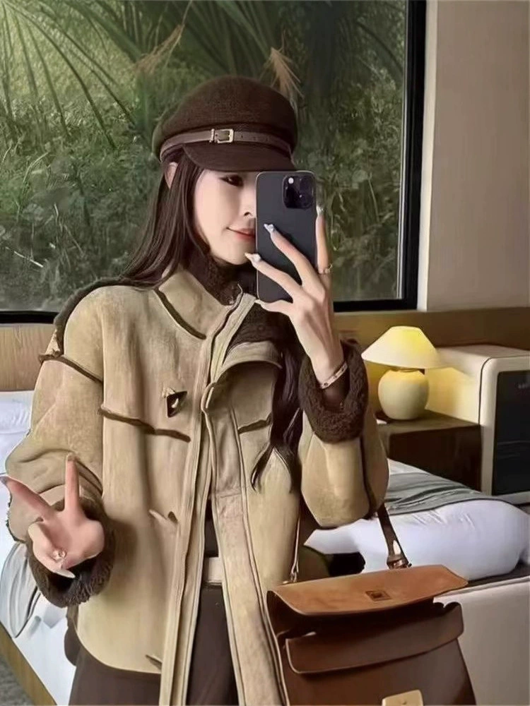 Демисезонная утепляющая куртка для отдыха, Velvet, 25 лет, увеличенная толщина