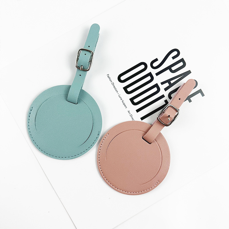 Tarjeta de embarque de equipaje de cuero de PU de viaje tarjeta de viaje equipaje trolley caso bolsa colgante pasaporte cubierta clip bolsa traje