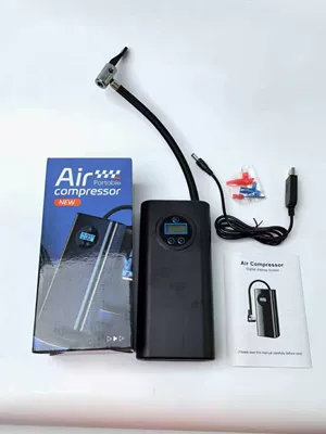 air pump tire large battery | Hava nasosu - digital-display-charging-model-cross-border-packaging