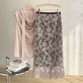 小西装;半身裙;女式衬衫