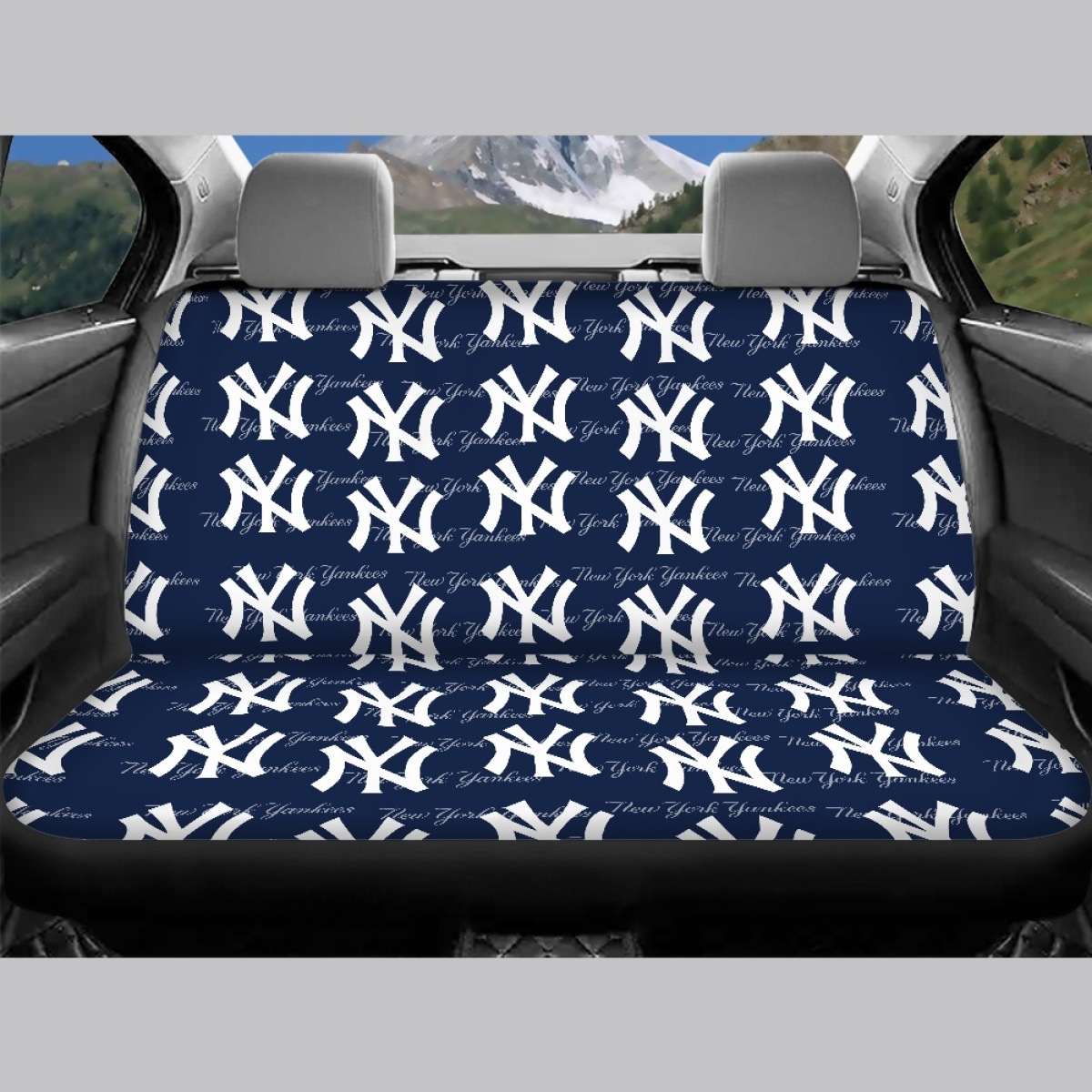 Cross-border MLB team-themed car seat covers, featuring the Milwaukee Brewers logo, for car seat protection