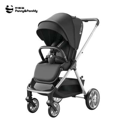 Newborn Baby Portable Car Cradle | Car child safety seat - racing-black-cart