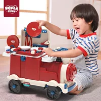 Realistic train от Koala Diary, семейная игрушка, система хранения со светом и музыкой