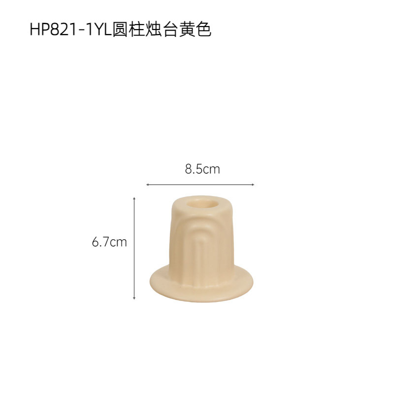 INS Candelabro decoración estilo silencioso estilo crema vela titular hogar sala de estar dormitorio mesa de comedor decoración romántica decoraciones