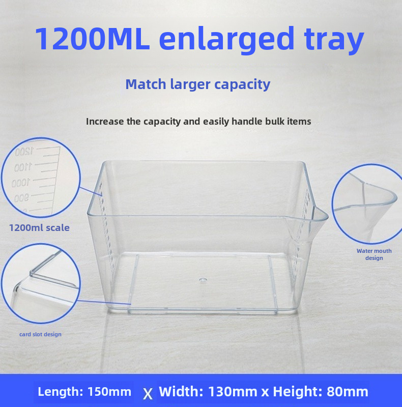 Plastic transparent electronic scales
