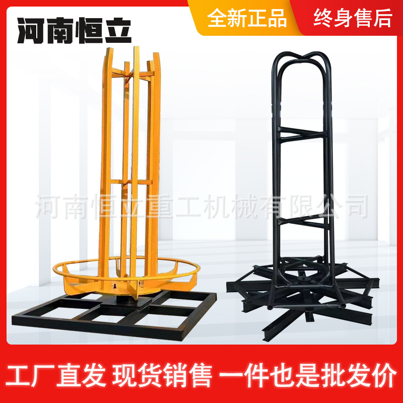 建筑工地钢筋放料架1-3吨盘圆盘螺放料架圆盘钢筋放料架子