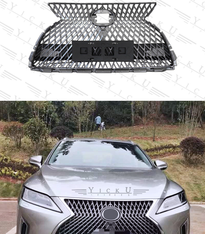 Suitable for 20-22 Lexus Rx Modified Sports Kit Grille Adhesive Rear Lip Full Set Small Surround