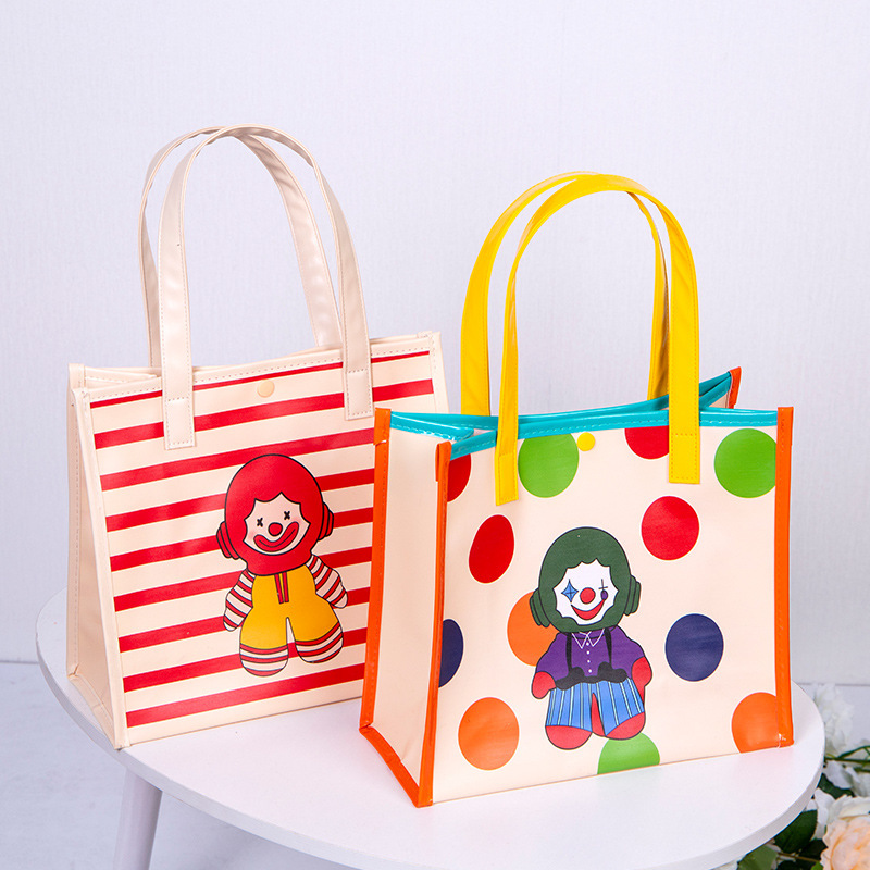 in stock PVC Jelly Bag Gift Bag Cosmetic Bag Bunch Bag Birthday Mid-Autumn Festival Graduate Gift Bag Cheap