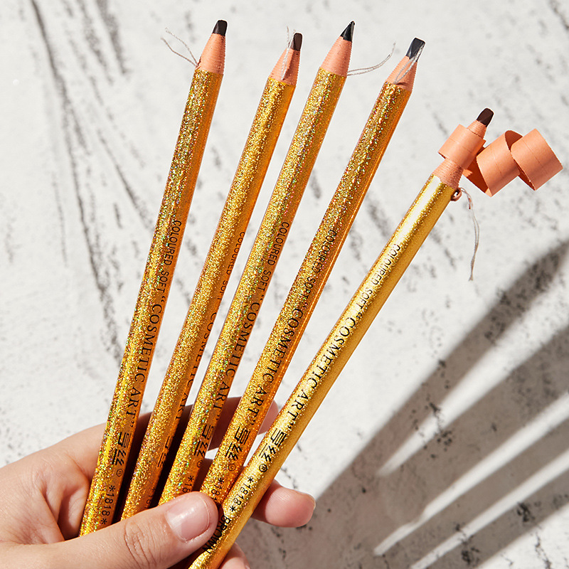 Lápiz de cejas con cable láser Hengsi, impermeable y a prueba de sudor, sin dejar de color, maquillaje de belleza, lápiz de cejas al por mayor, celebridades de Internet del mismo estilo image 1