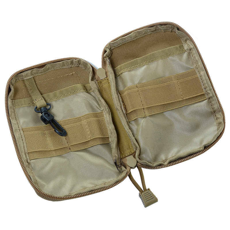 MOLLE ventilador militar suministros de viaje de Cercanías de ocio bolsa colgante de camuflaje de los hombres deportes al aire libre táctico del teléfono móvil bolsa de cintura pequeña