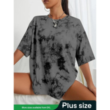 B 73902 Digital Print European Casual Short Sleeve ����ӡ��
