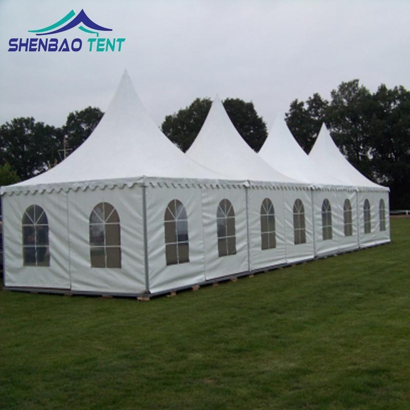 户外美食节活动尖顶篷房 花市广告活动展览篷房尖顶欧式篷房