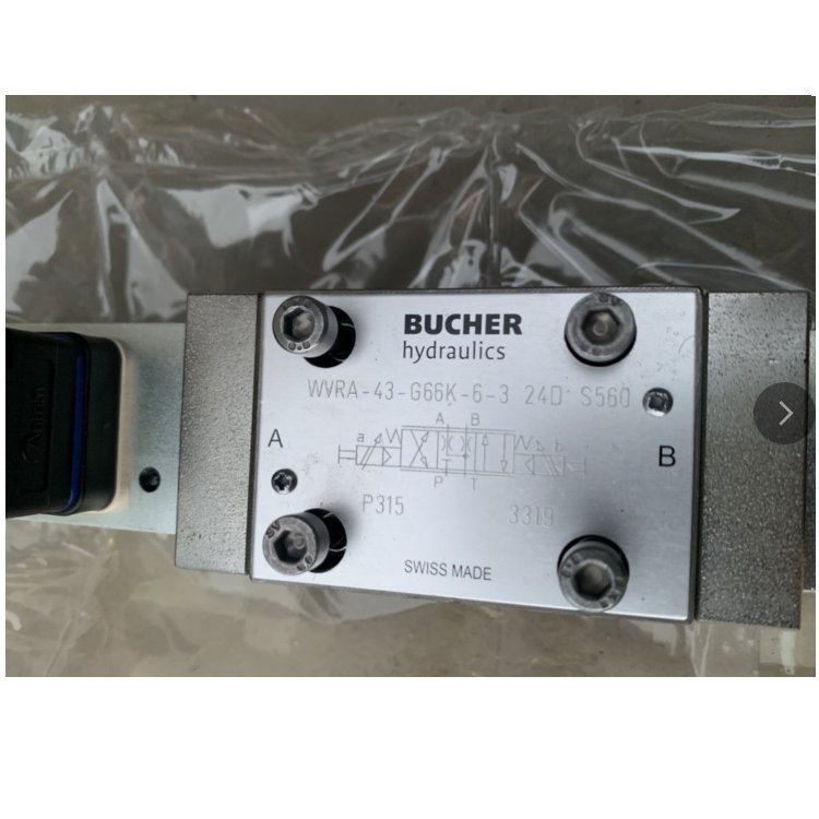 BUCHER布赫电磁阀WVRA-43-G66K-6-3 24D S560 换向阀