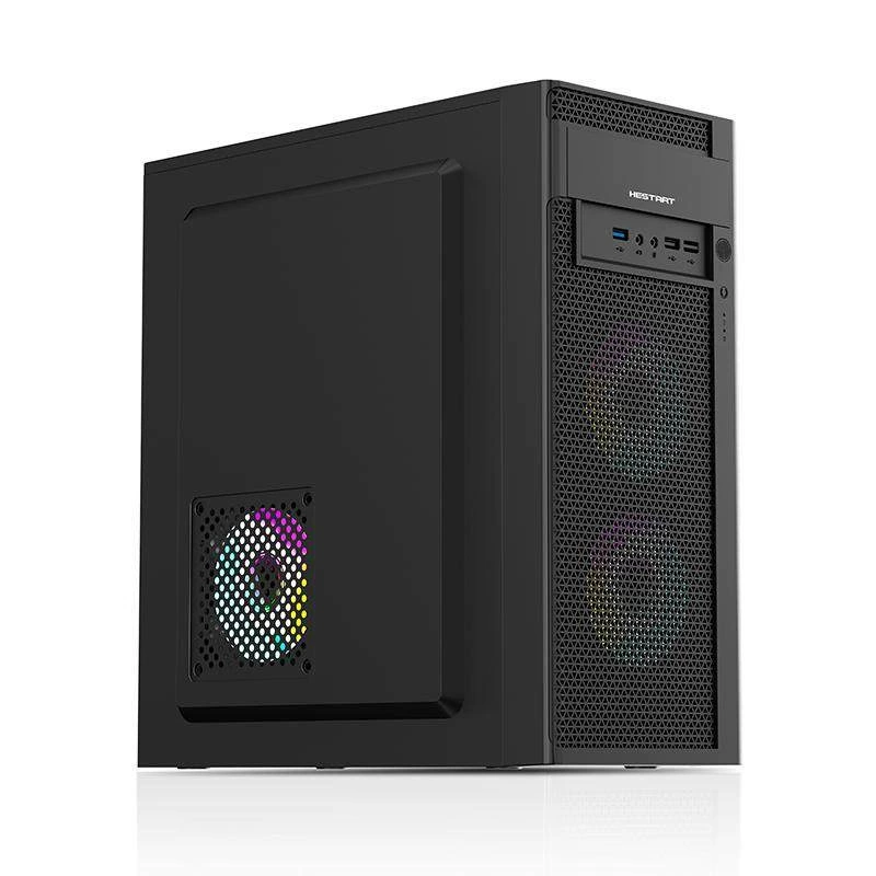 ATX настольный ПК боковая прозрачная USB3.0 игровое стекло DIY размер корпуса пустой аккумулятор, водяное охлаждение, задняя проводка
