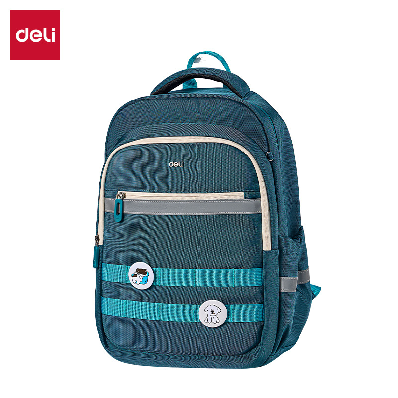 Déli BB212 simple moda colorido bolsas escolares de estudiantes de escuela primaria almacenar la luz traspirable mochila de hombro para niños