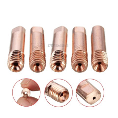 Cross-border MB15AK protective nozzle MIG two-guard welding gun accessories MB15 conductive nozzle protective nozzle 16PCS