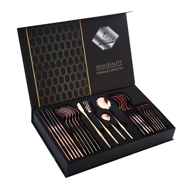 로즈 골드 "플립" 24pcs