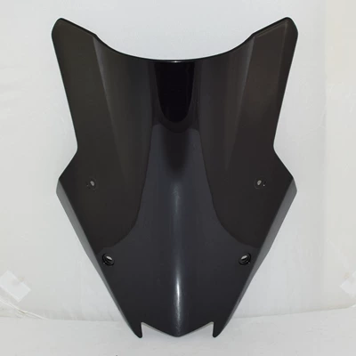 Suitable for Kawasaki Ninja 1000 Z1000Sx 21-25 Modified Motorcycle Front Windshield (Motorcycle front windshield) - smoked-black