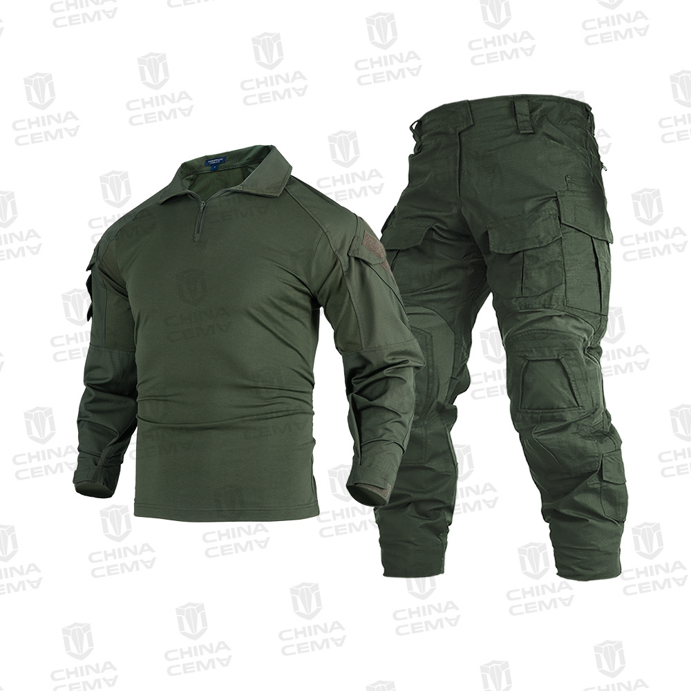 Nuevo producto G3 ropa de frana de combate al aire libre pantalones tácticos de fanáticos militares camuflados ropa de combate transpirable fuente fabricante