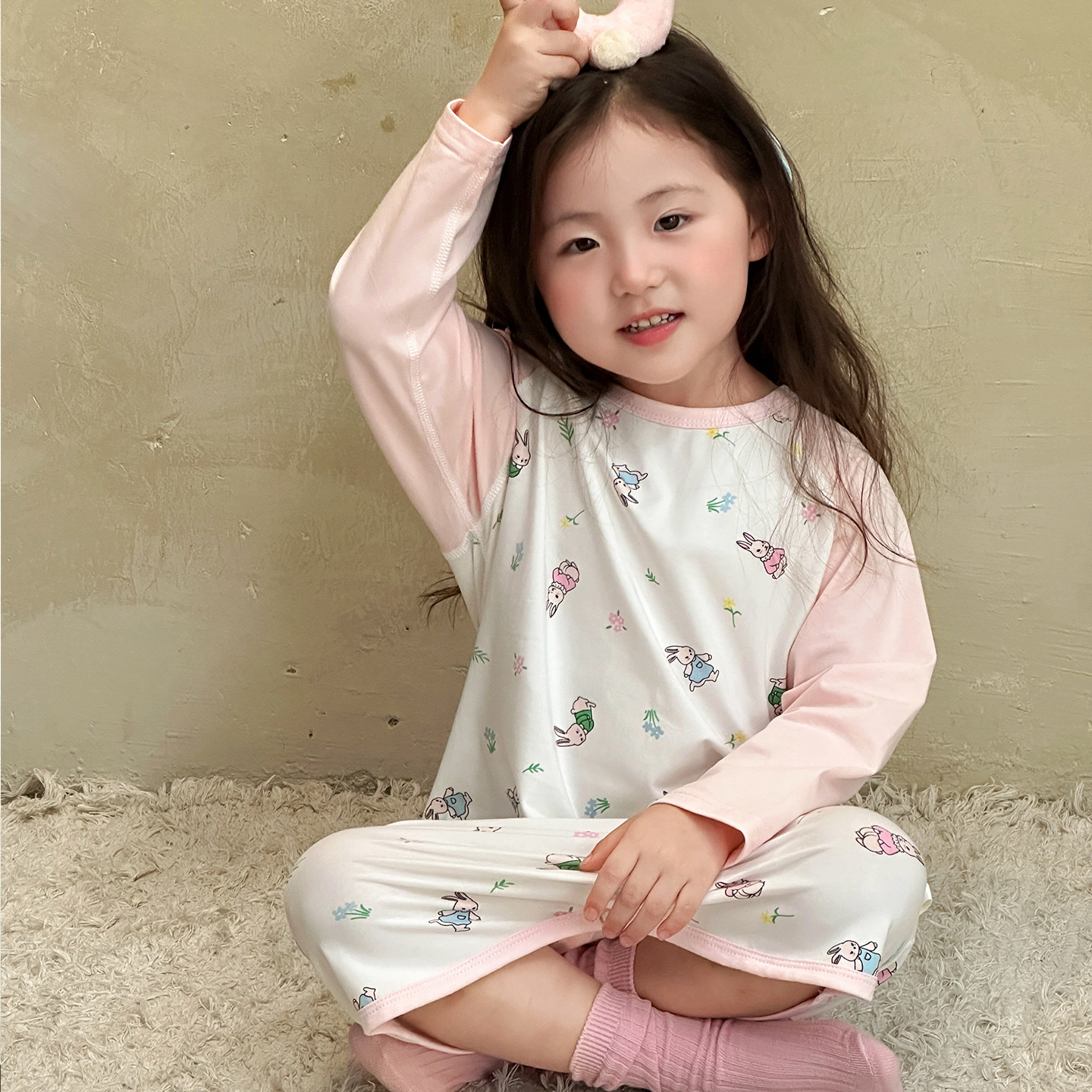 Retro rabbit [lycra cotton-boneless]