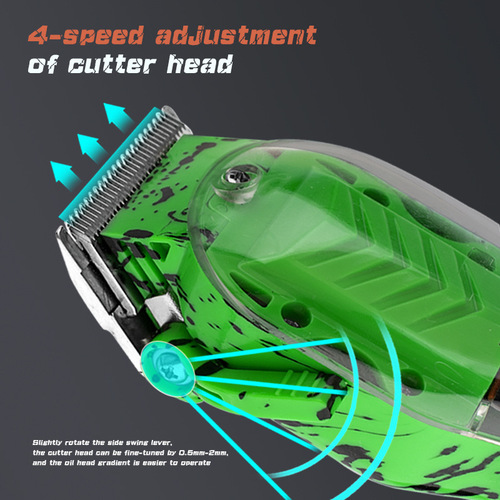 Cross-border hot selling USB charging hair clipper electric clipper professional hair clipper high power electric clipper wholesale