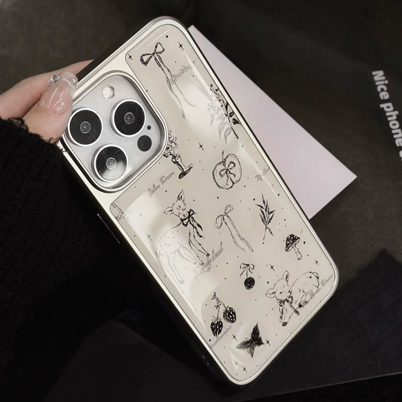 Zhitai Apple 14 Pro Max/iPhone 16, посеребренная окантовка, защитный чехол, подходит также для iPhone 15 и Huawei Mate 60