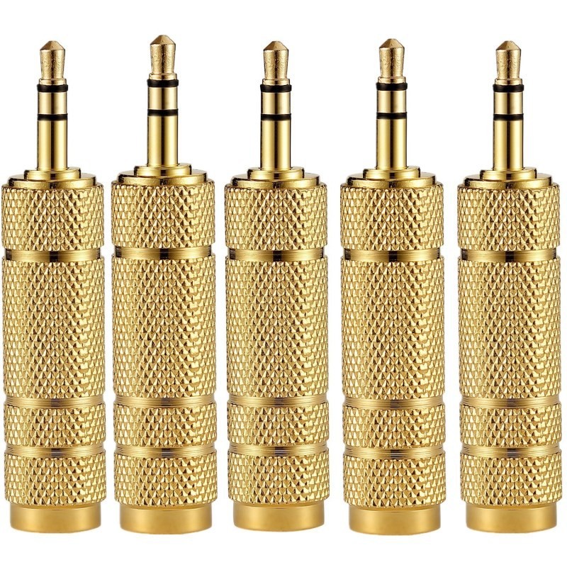 Yushuo 3.5 to 6.5 Audio Cable Connected to Mobile Phone Computer Audio Electric Guitar Digital Piano 6.35mm Adapter