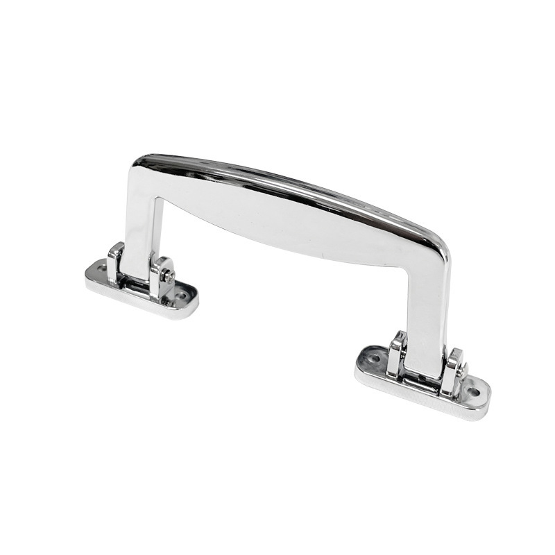 Ventas calientes de mango de plástico plano mango de mano tipo tarjeta mango caja de regalo caja de vino accesorios de maleta de hardware