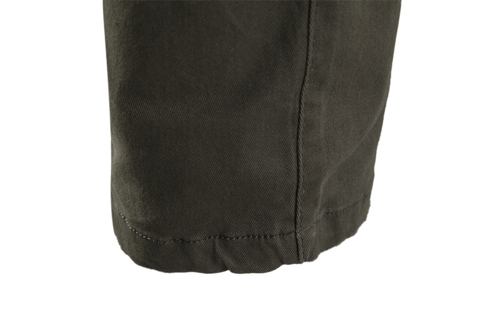2023 primavera nuovi pantaloni casual in cotone da uomo commercio estero traspirante abbigliamento da uomo business versatile multi-tasca pantaloni tinta unita_voghion.com