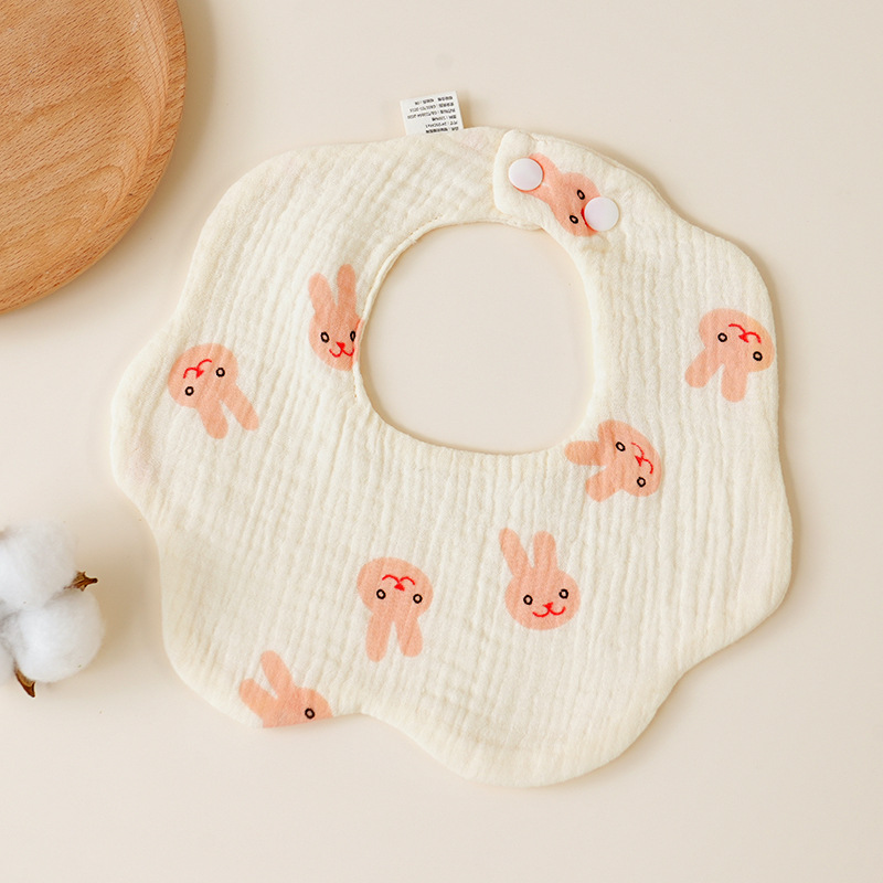 [순면 6겹] 핑크 토끼 머리