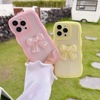 Wave three -dimensional butterfly is suitable for vivox70pro mobile phone case iqooneo5 soft reno8 solid color Realme gt